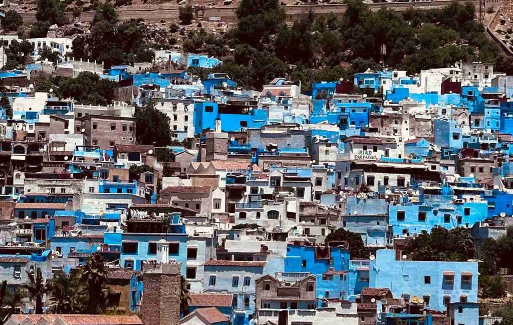 day tour from fes to blue city