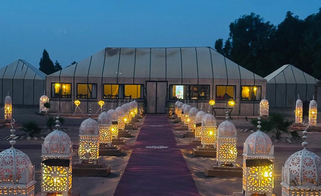 Luxury Berber camps in Merzouga