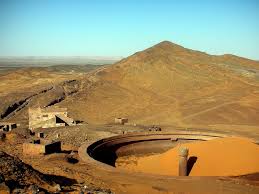 Mifis mining in Merzouga