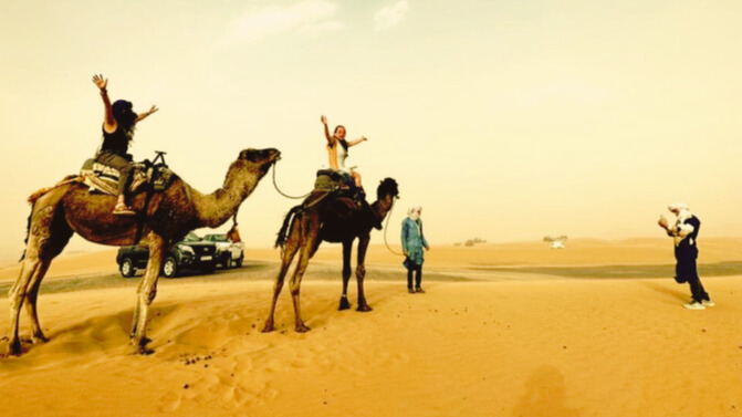 Merzouga camel trekking