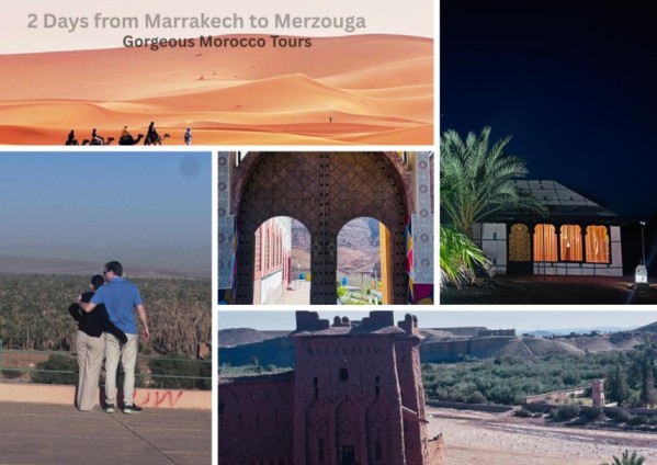2 days tour from Marrakech to Merzouga desert