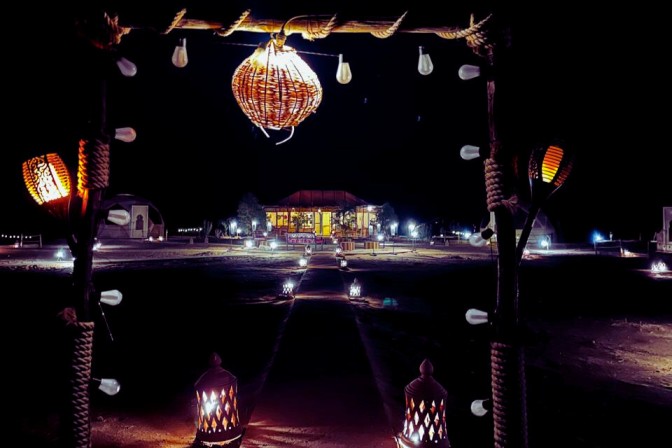 Luxury camp in Merzouga