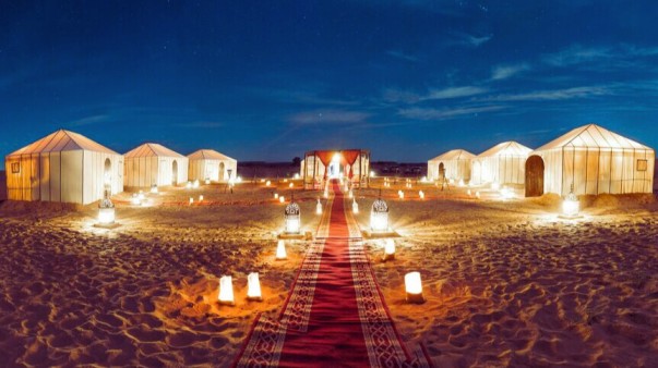 3 nights camel trek in Merzouga Erg Chebbi.